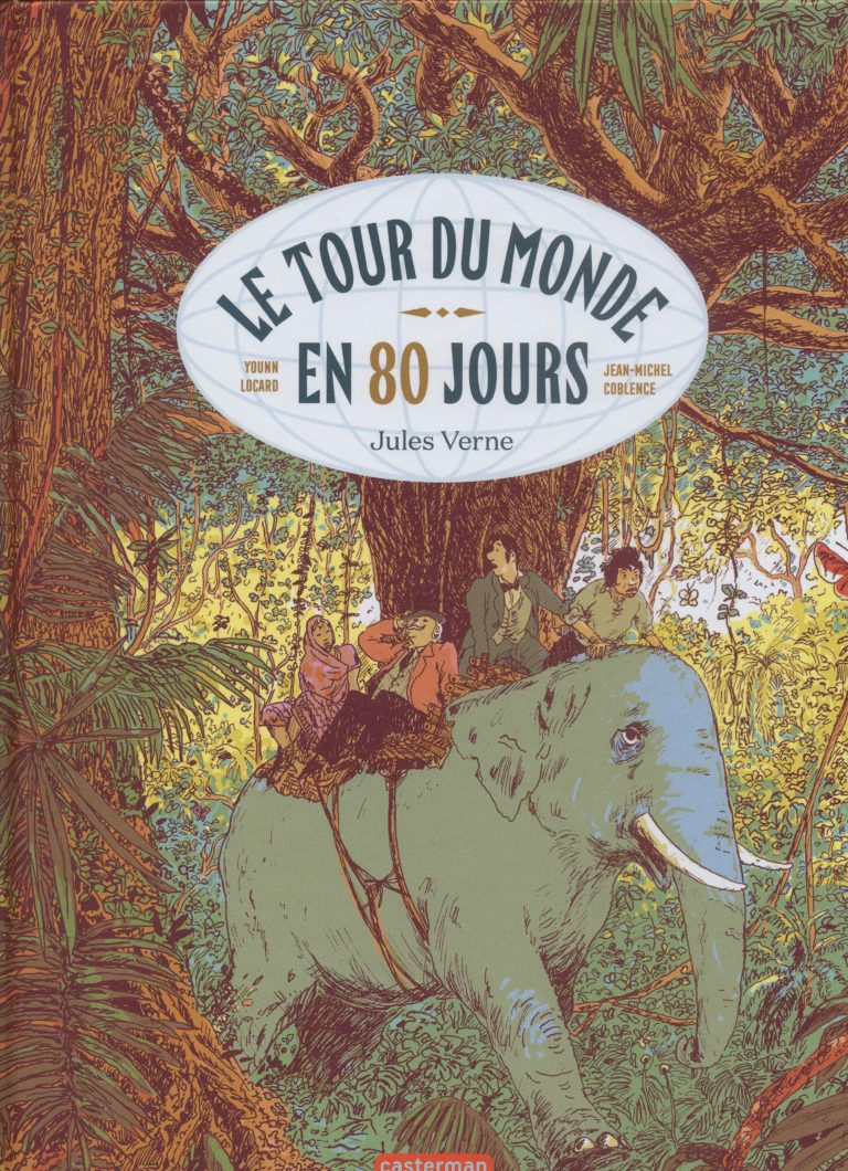 Le tour du monde en 80 jours - Livres d'enfants